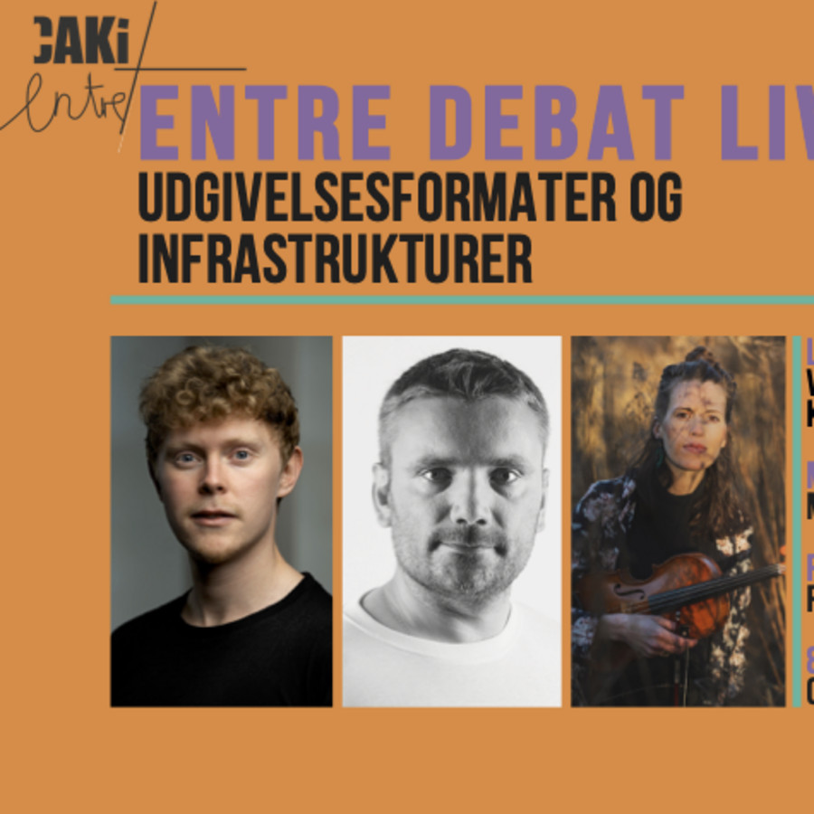 ENTRE DEBAT LIVE: Udgivelsesformater og infrastrukturer